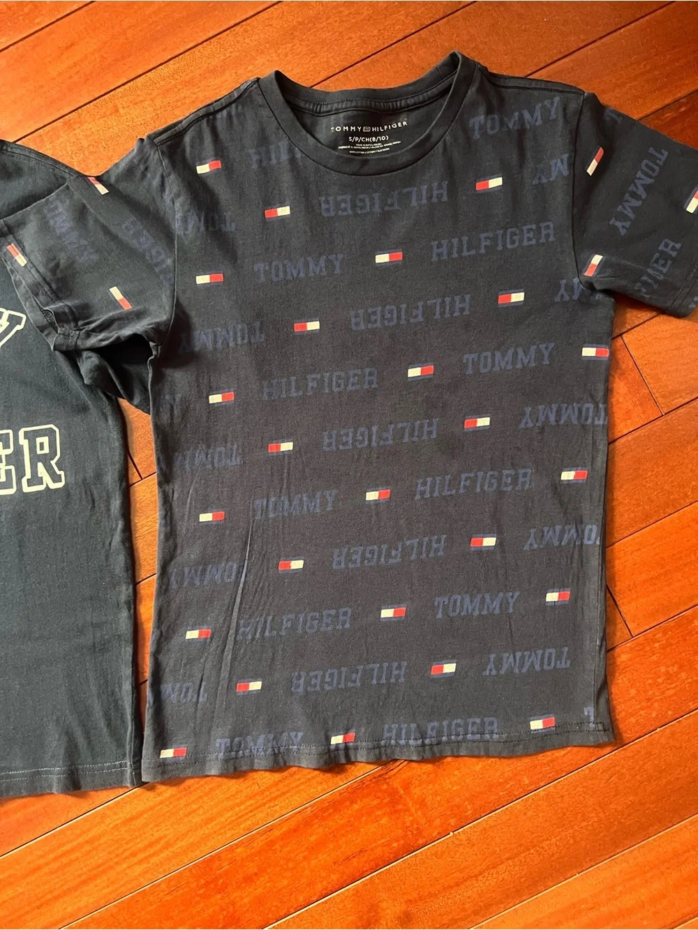 Tommy Hilfiger Kids' navy Logo Tee
